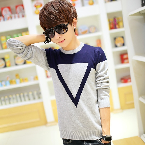 Зимни мъжки пуловери - елегантни и топли - в различни цветови модели         