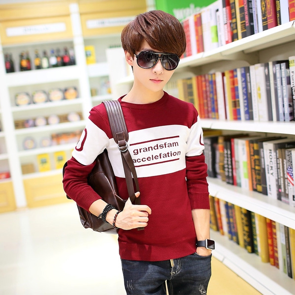 Зимни мъжки пуловери - елегантни и топли - в различни цветови модели         