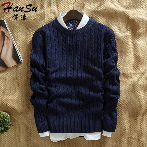 Мъжки пуловери - есенни и зимни, модерни в няколко цвята