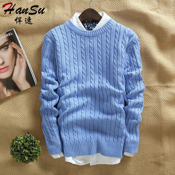 Мъжки пуловери - есенни и зимни, модерни в няколко цвята