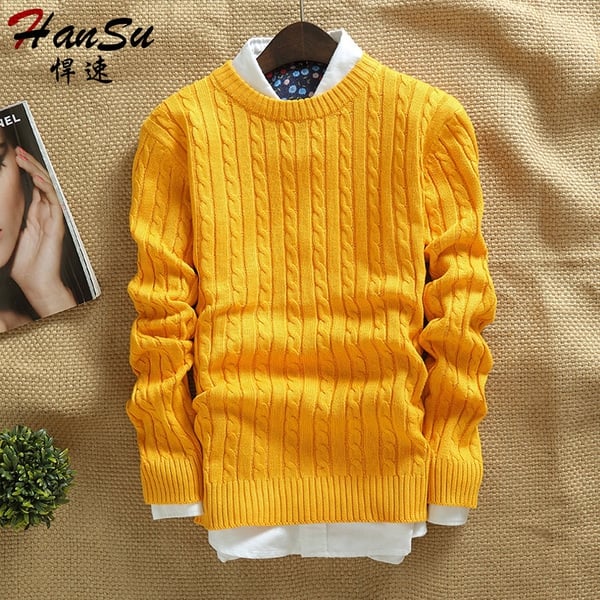 Мъжки пуловери - есенни и зимни, модерни в няколко цвята