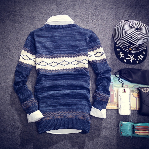 Мъжки зимен пуловер - три модела