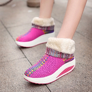 Зимни женски подплатени обувки