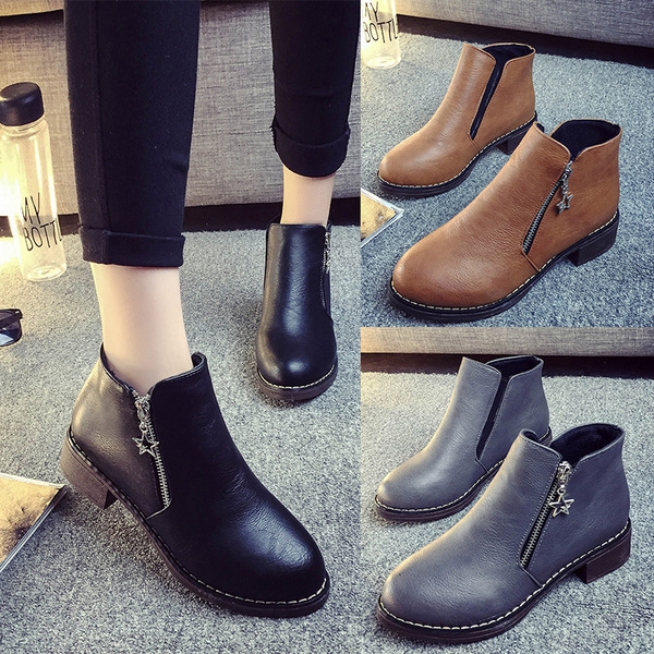 Дамски обувки с цип и без цип