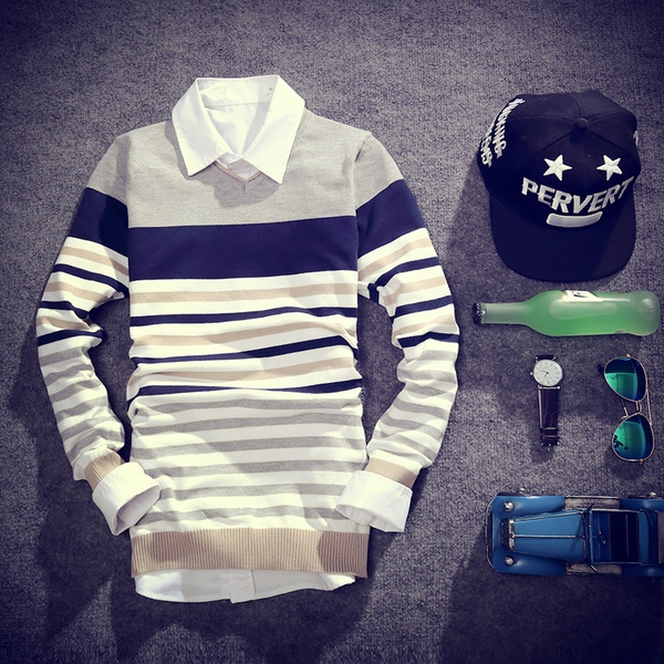 Ανδρικό πουλόβερ  σε πολλά χρώματα