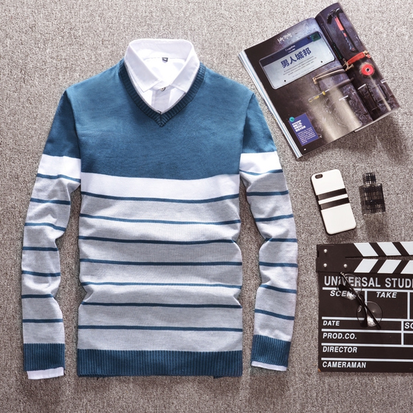 Ανδρικό πουλόβερ  σε πολλά χρώματα