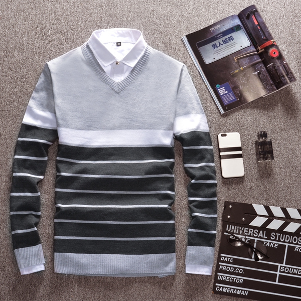 Ανδρικό πουλόβερ  σε πολλά χρώματα