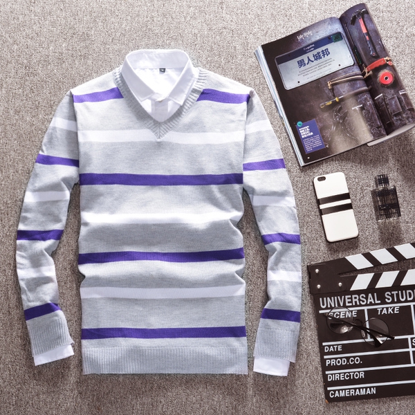 Ανδρικό πουλόβερ  σε πολλά χρώματα