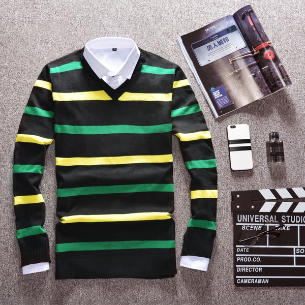 Ανδρικό πουλόβερ  σε πολλά χρώματα