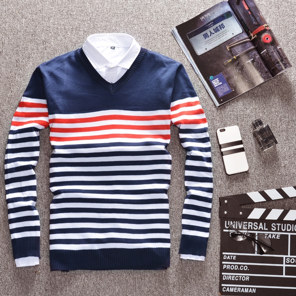 Ανδρικό πουλόβερ  σε πολλά χρώματα