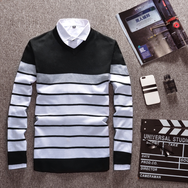 Ανδρικό πουλόβερ  σε πολλά χρώματα