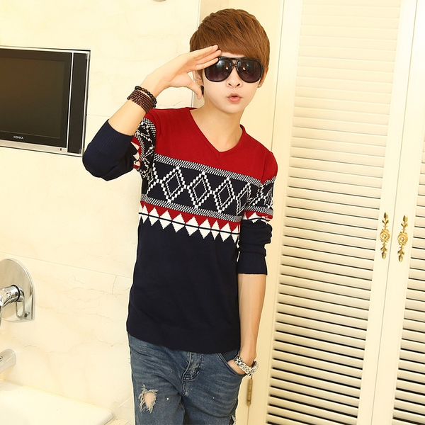 Ανδρικό πουλόβερ  σε πολλά χρώματα