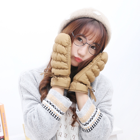 Дебели дамски ръкавици - 8 модела