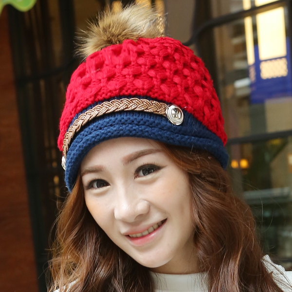 Уникални дамски шапки в няколко цвята, с и без кадифе, - жълти, сини, червени, бели