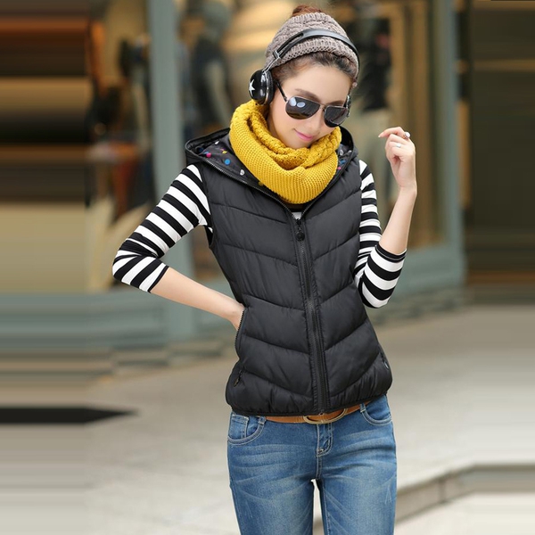 Γυναικείο γιλέκο σύγχρονо σε διαφορετικά χρώματα