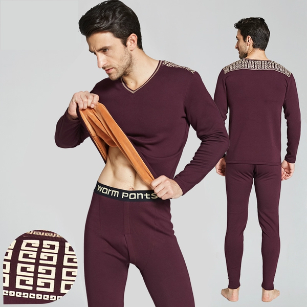 Αντρικές και γυναικείες πιτζάμες θερμικά εσώρουχα.