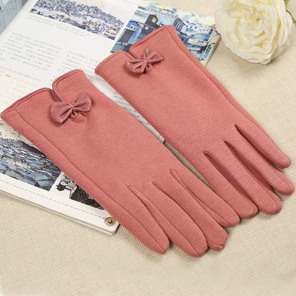 Γυναικεία χειμερινά γάντια - μωβ, μαύρο, γκρι, κόκκινο, μπλε