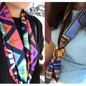 Дамски стилни и модерни шалове - различни модели