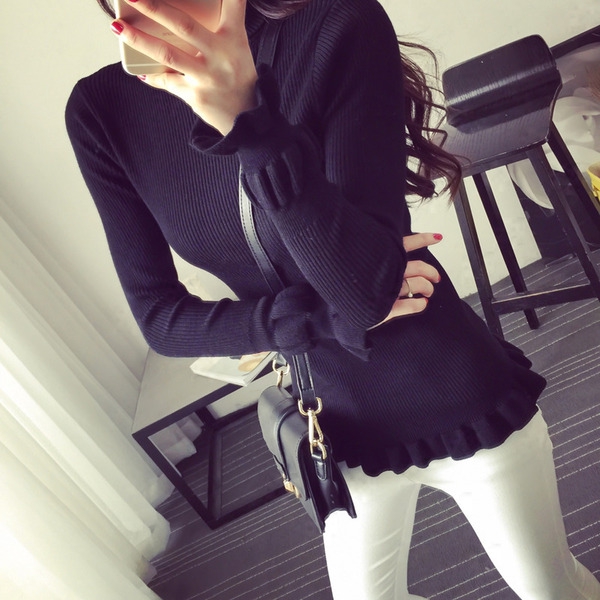 Дамско поло в 4 различни цвята 