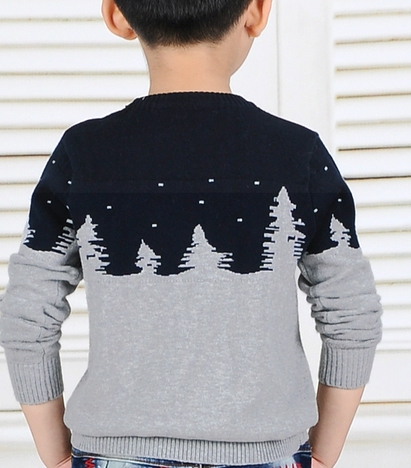Детски зимен пуловер за момчета - три модела