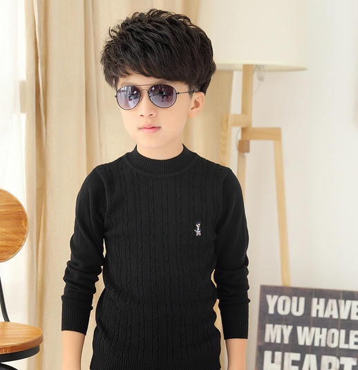 Детски зимни пуловери за момичета и момчета в разнообразие от различни цветове - червен, розов, оранжев, сив, черен