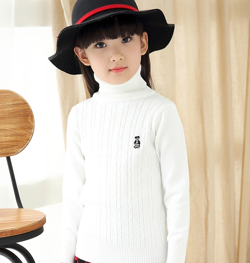 Детски зимни пуловери за момичета и момчета в разнообразие от различни цветове - червен, розов, оранжев, сив, черен