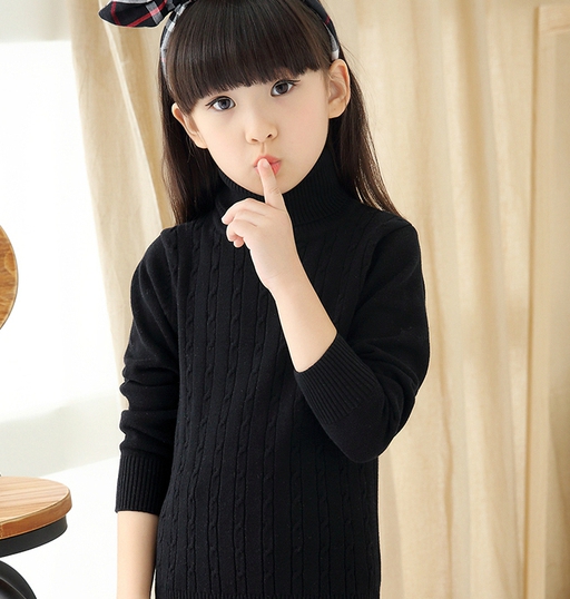 Детски зимни пуловери за момичета и момчета в разнообразие от различни цветове - червен, розов, оранжев, сив, черен