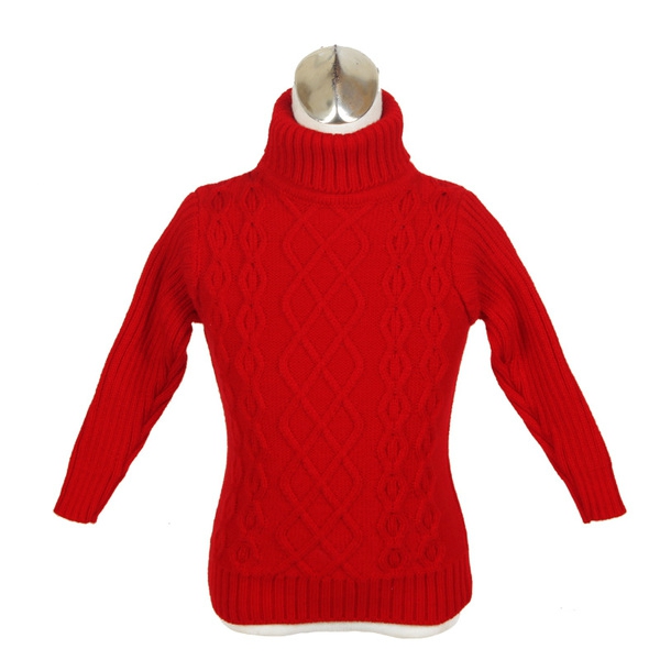 Дебел зимен пуловер за деца в разнообразни модели