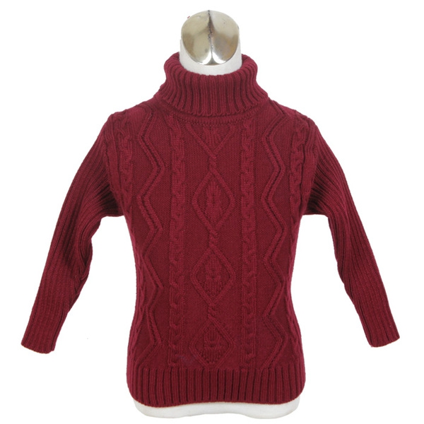 Дебел зимен пуловер за деца в разнообразни модели