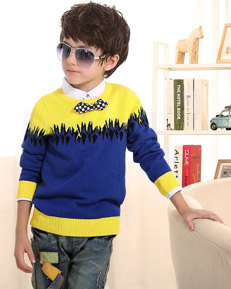 Παιδικά χειμωνιάτικα πουλόβερ για αγόρια - διαφορετικά κορυφαία μοντέλα