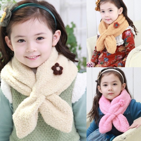 Шалове за малки деца с изобразени картинки, цветя - различни цветове