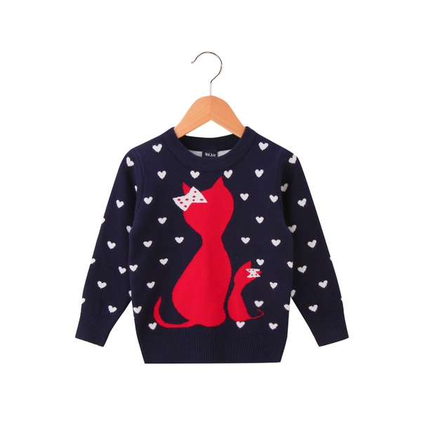 Детски зимни пуловери с анимационни картинки - топ модели