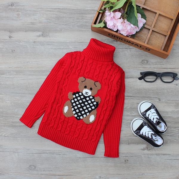 Παιδικά πουλόβερ για αγόρια και κορίτσια - Διάφορα μοντέλα με κινούμενες εικόνες δημοφιλών ζώων