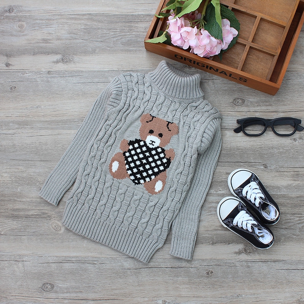 Παιδικά πουλόβερ για αγόρια και κορίτσια - Διάφορα μοντέλα με κινούμενες εικόνες δημοφιλών ζώων