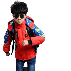 Детски зимни якета за момчета - различни топ модели - зелени, червени, сини 