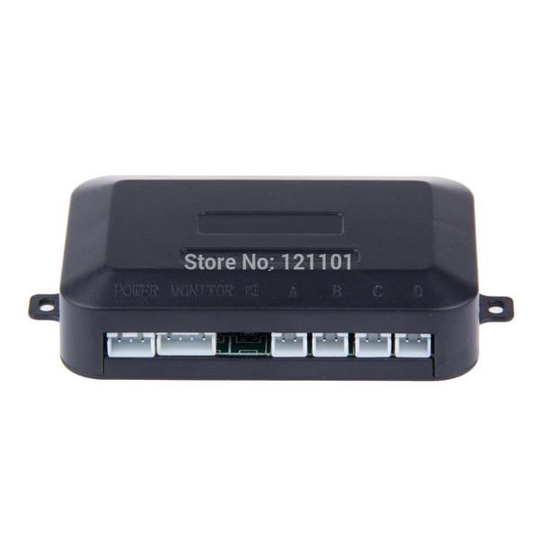 Car LED Parking Sensor Kit 4 Sensors 22mm Backlight Display