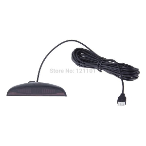 Car LED Parking Sensor Kit 4 Sensors 22mm Backlight Display