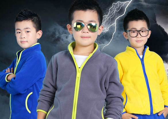 Детски зимни жилетки за момчета в различни цветови