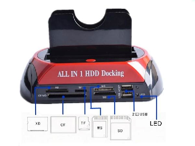 IDE / SATA HDD Docking Dual 2.5 / 3.5-инчов