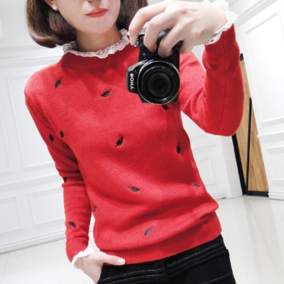 Дамски пуловер в 5 различни цвята