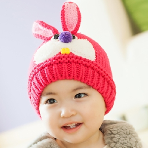 Детски зимни и красиви шапки със заешки ушички - различни модели