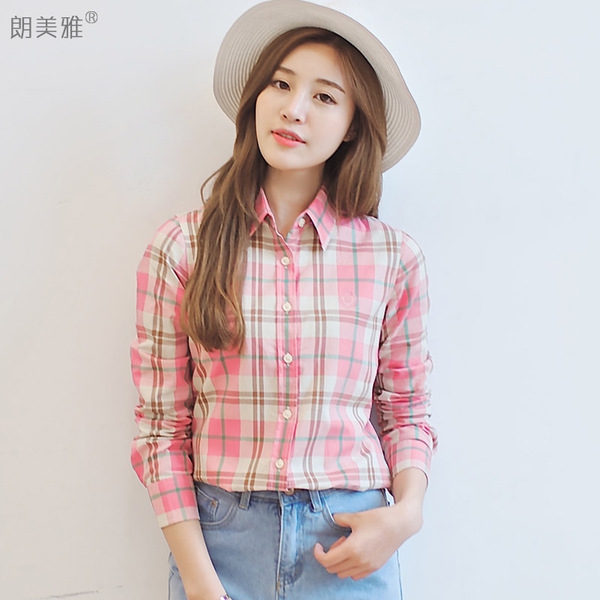 Дамски ризи каре в  различни цветове