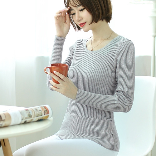 Дамски пуловер в 8 различни цвята