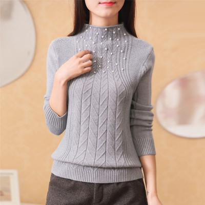 Дамски пуловер в 5 различни цвята