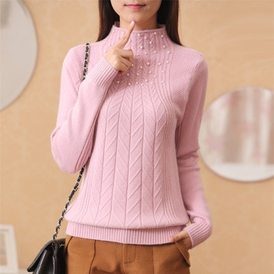 Дамски пуловер в 5 различни цвята