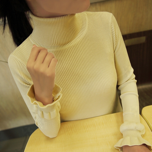 Γυναικείо πουλόβερ σε 5 διαφορετικά χρώματα.