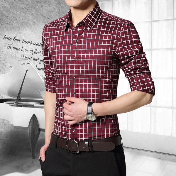 Карирани мъжки ризи 