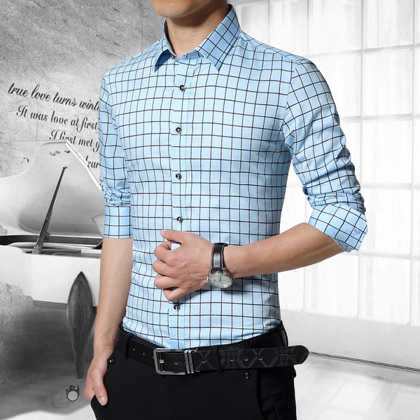 Карирани мъжки ризи 