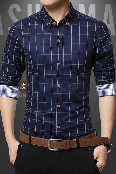 Карирани мъжки ризи 