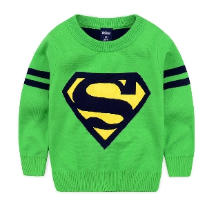Παιδικό πουλόβερ για αγόρια σε κόκκινο, πράσινο, γκρι, μπλε χρώμα